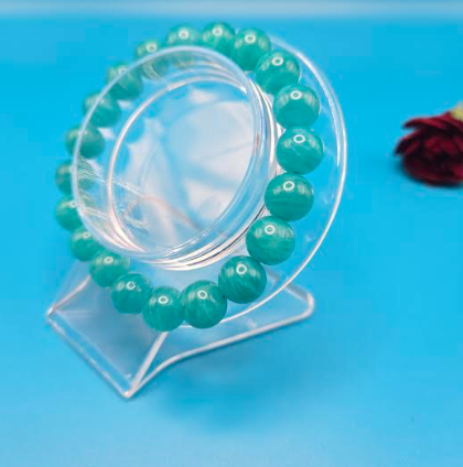 Natural Amazonite Bead bracelet 9mm